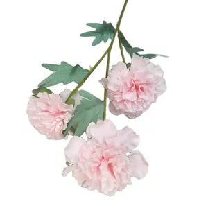 ขายส่งดอกไม้ Lisianthus ประดิษฐ์สไตล์ยุโรปสำหรับ Decora