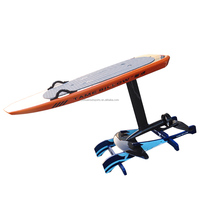 Première planche de surf et planche à pagaie hydrofoil électrique sans fil au monde, rechargeable, avec une vitesse de 45 km/h et une autonomie de 120 minutes