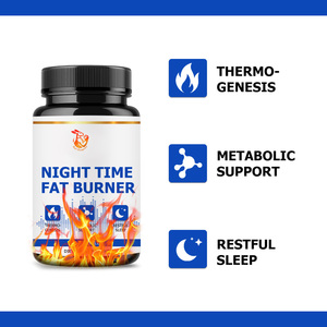 Capsules brûle-graisses nocturnes avec extrait de grains de café vert, mélatonine favorisant un sommeil réparateur, stimulant métabolique, capsules à base de plantes - Product Image 2