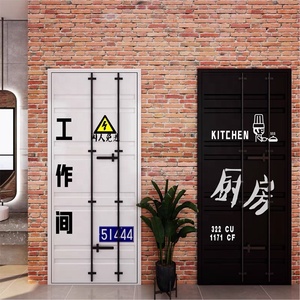 Bagno <span class=keywords><strong>cucina</strong></span> porta in metallo stile contenitore mare porta a battente di dimensioni personalizzate per toilette consegna rapida MOQ 1 pezzo - Product Image 6