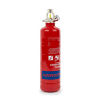 Système d'extinction d'incendie par pulvérisation 6/9/12 kg, extincteur à poudre sèche avec buses de pulvérisation
