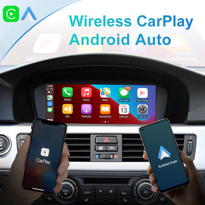 Wireless CarPlay Android Auto สำหรับ BMW ซีรีส์ 3 5 รุ่น E90/E91/E92/E93/M3 E60/E61/E62 ระบบ CCC CIC รองรับ Airplay กล้อง - Product Image 5