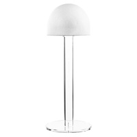 Lucite support de perruque pour salon de coiffure acrylique porte-perruque extension de cheveux porte-chapeau présentoir