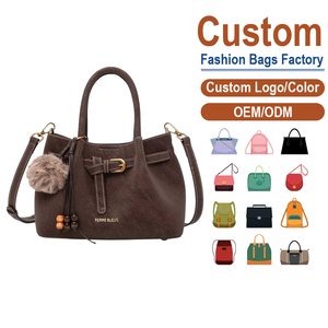 Factory Custom Chic Women's Shoulder <b>Bag</b> Premium Leather Bucket <b>Bag</b> for <b>Work</b> and Weekend - Product Image 1