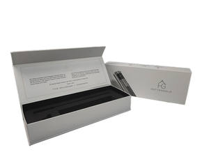 Emballage de boîte rigide personnalisé de luxe en matériaux recyclés gaufrés pour les flacons pulvérisateurs d'huile et de <span class=keywords><strong>vinaigre</strong></span> avec logo personnalisé - Product Image 6