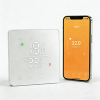 Thermostat numérique WiFi RKHK, contrôlé par l'application Tuya Smart Life, commande vocale, régulateur de température pour systèmes HVAC intelligents pour la maison intelligente