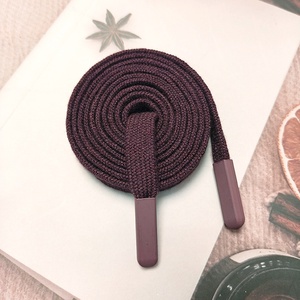 <span class=keywords><strong>Cordon</strong></span> plat <span class=keywords><strong>en</strong></span> acrylique de 1,2 cm avec embouts métalliques colorés pour la ceinture des vêtements, des pantalons de sport et décontractés, pour resserrer la taille - Product Image 5