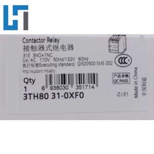 โมดูลรีเลย์กลางแบบใหม่ รุ่น 3TH8031-0XF0 ตัวควบคุมการเขียนโปรแกรม PLC 3TH80310XF0 มีสินค้าในสต็อก - Product Image 1