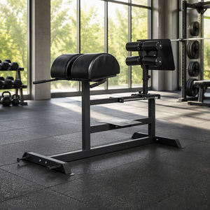 Banco Glute Ham Developer, Silla Romana Ajustable con Marco de Acero, Rodillo para Tobillos Acolchado para Entrenamiento de Fuerza en Casa - Product Image 5