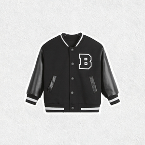 Veste d'hiver pour garçons 2023, blazer pour petits enfants, veste réversible en coton pour enfants - Product Image 3