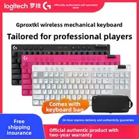 Nouveau clavier mécanique sans fil G PRO X TKL 87 touches rétroéclairé RGB /USB/2.4G trois modes pour jeux e-sport anglais