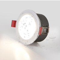 AC110V AC220V Lampu Sorot LED Tersembunyi 7W 12W Lampu Spot IP65 Tahan Air Lampu Sorot LED Plafon untuk Dapur Kamar Mandi