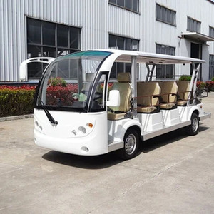 Oferta Especial: Buggy Turístico de 11 Asientos, Motor de 72V 5KW, Capacidad de Subida del 20%-25%, Vehículo de Pasajeros Tipo Minibús - Product Image 3