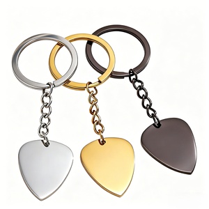 Accessori <span class=keywords><strong>per</strong></span> Strumenti Musicali, Portachiavi Personalizzato in Acciaio Inox 18K Dorato con Incisione e Finitura a Specchio <span class=keywords><strong>per</strong></span> <span class=keywords><strong>Auto</strong></span> e Borse - Product Image 1