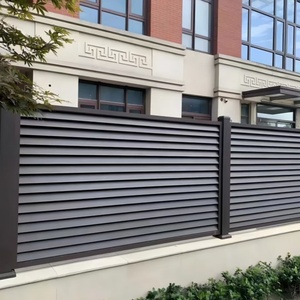 Panneaux de clôture à persiennes réglables électriques/manuels en aluminium et en métal pour jardin/pergola de loisirs et clôture de portes et fenêtres - Product Image 6