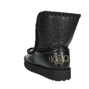 Botines bajos de mujer Kejo, color negro, talla 36, cálidos para invierno - Product Image 2