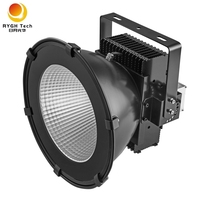 Luz de inundación LED de 150W-500W con distancia de proyección lejana, lámpara de grúa torre para construcción de ingeniería, luz de búsqueda nominal IP65