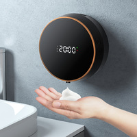 Stérilisateur de désinfectant pour les mains à induction Offre Spéciale intelligent Distributeur de savon en mousse mural Chargeur pour ménage personnel
