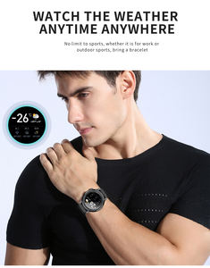 Tasso di salute e Fitness Intelligente Della Vigilanza con il Cuore, IP68 Impermeabile Smartwatch Per Android IOS Telefono// - Product Image 5