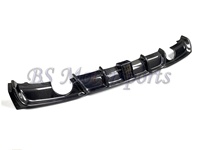 Diffuseur arrière en fibre de carbone pour BMW Série 3 F30 M Tech avec éclairage LED 2 sorties 2012-2016 Kits carrosserie