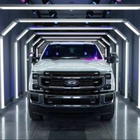 SUEZ Tunnel lumineux LED sur mesure pour garage automobile, cabine de polissage automobile haut de gamme