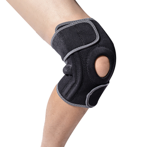 Rodillera con bisagras ajustable ortopédica, soporte elástico suave, estabilizador de Rom protector para rodillas, resorte de codo - Product Image 1