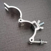 Éclairage de scène LED de haute qualité, tête mobile, boulons, pinces, tube rond en aluminium avec anneau de verrouillage rond pour crochet d'éclairage de scène
