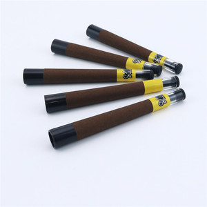 Logo Sticker Custom 98mm 109mm Glass Tipped Wraps Tubes Natural Brown <b>Rolling</b> <b>Paper</b> Cone - Product Image 2
