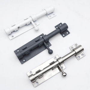 Trượt ổ khóa 304 thép không gỉ cửa nhà để xe cửa Latch tùy chỉnh vườn bản lề Bolt foggle Bolt cửa Latch Đối với trang chủ phòng tắm - Product Image 5