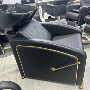 Luxury PU Leather Spa Head Salon Headspa Bed Barber Shop Furniture Thai <b>Shampoo</b> Sink Wash Basin and <b>Chair</b> Salon Equipments - Product Image 3