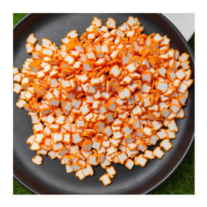 500g sourire pain grillé polymère argile chaude arrose pour Nail Art décoration artisanat tranches Slime accessoires bricolage faisant téléphone décor - Product Image 5