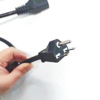 Fiche mâle NEMA 6-15 vers connecteur IEC320 C19 15A/250V 14/3 SJT Cordon d'alimentation noir Adaptateur NEMA 6-15P vers C19 Cordon d'alimentation