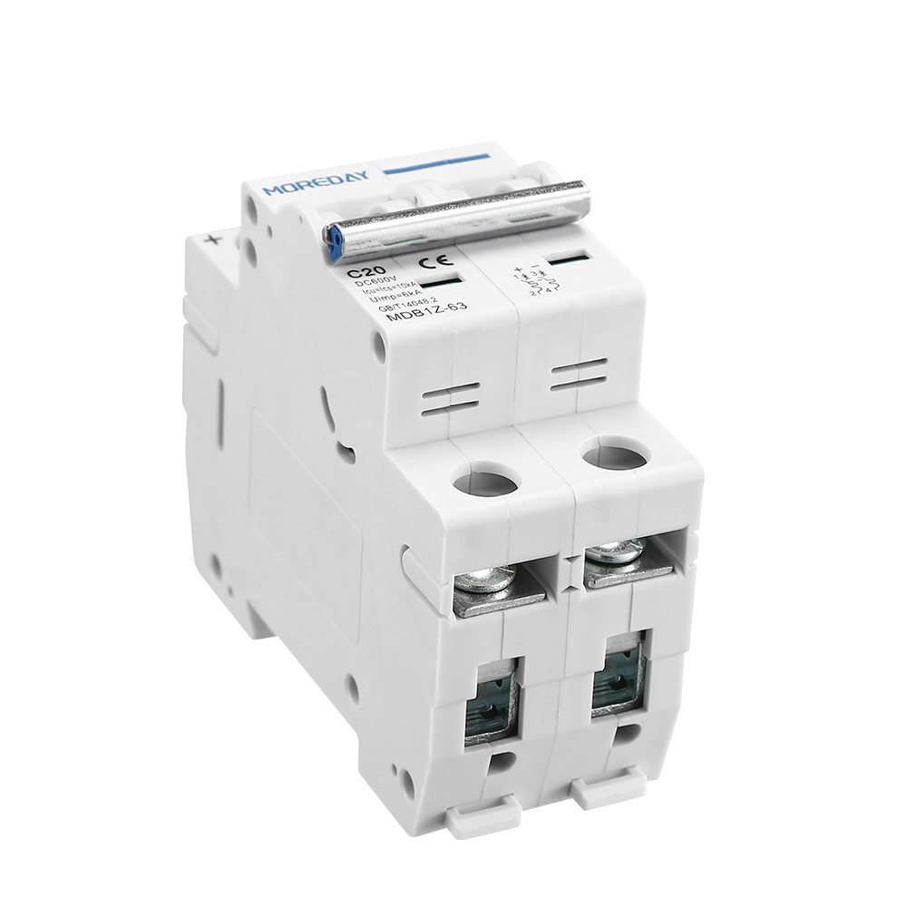 MOREDAY Mini Circuit Breaker Dc 550v 2 Pole 32a Dc Mcb for Solar Pv System · image 3