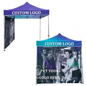 Carpa Plegable Personalizada de Aluminio 10X10 3X3, Carpa con Logotipo para Interiores/Exteriores, Impresión Personalizada 3X3 - Product Image 1