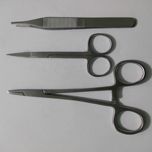 Kit de 3 pièces pour l'élimination des sutures, instruments chirurgicaux en acier inoxydable de qualité médicale à haute teneur en chrome - Product Image 2