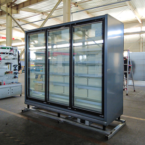 Réfrigérateur commercial à porte vitrée pour supermarché, armoire de présentation multi-étagères, congélateur - Product Image 5