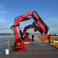 Grue de levage BV Cargo Crane, capacité de levage 360 degrés, grue pliable de 5 tonnes, grue à flèche articulée pour yacht