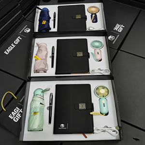 Wholesale Customizable Men's Gift Set Vacuum Cup Pen USB Flash Drive A5 Notebook for Graduation Promotional Business Gifts - Product Image 1