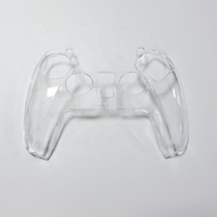 Coque de protection en cristal blanc clair pour PS5