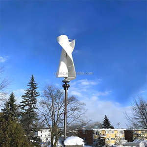 <span class=keywords><strong>Kit</strong></span> de système de générateur hybride éolien solaire à axe vertical hélicoïdal pour maison et ferme, 5-10 kW, 12 V, 24 V, 48 V - Product Image 3