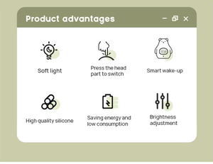 2025 precio de fábrica LED niños USB recargable luces de noche moda tendencia Popular medio Alpaca Llama formas blanco cálido - Product Image 3