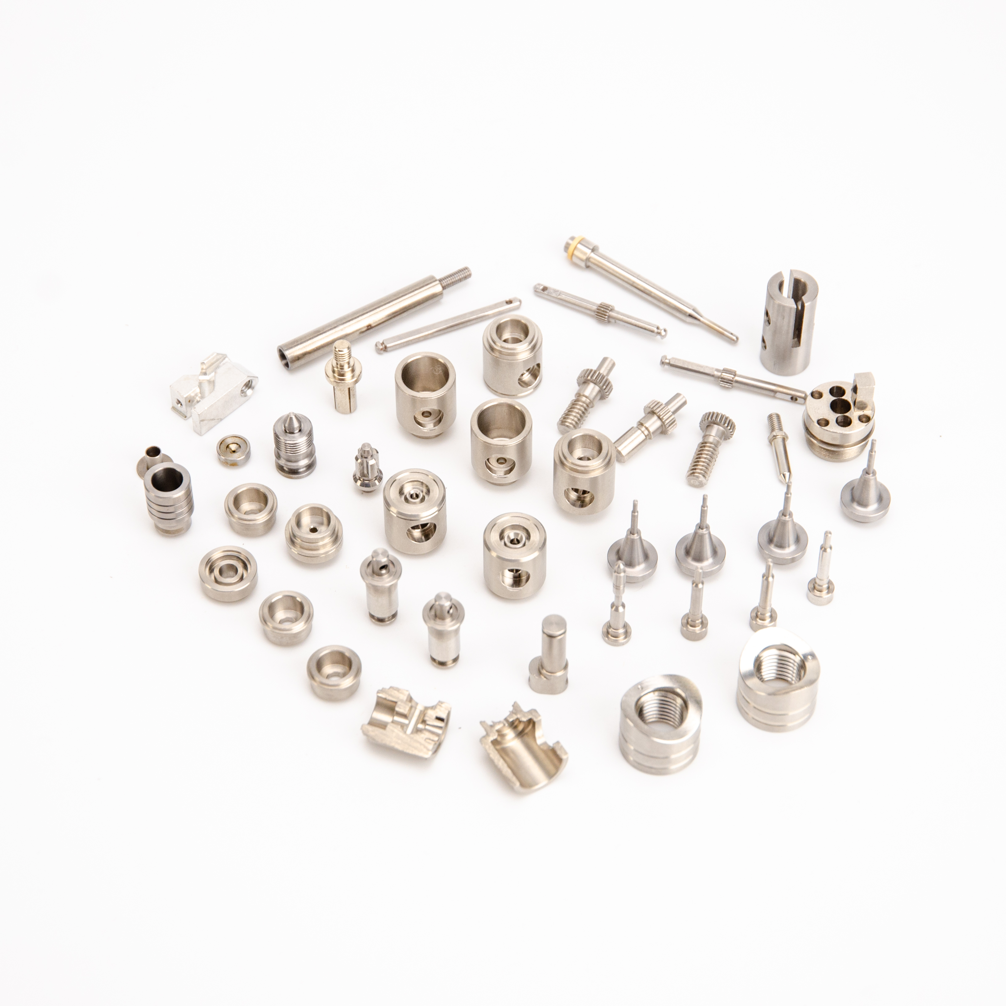 Custom CNC Machined PTFE Parts with Polished and Deburred Surface Finish