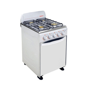 Changhong manufacturer supply competitive price kitchen appliance 4 burner gas cooker stove with gas oven