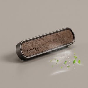 Aluminum Car Vent Freshener Essential Oil <b>Diffuser</b> Clip Wooden Odor Repellent Long Lasting Scent Car Interior Decor - Product Image 6