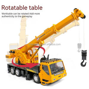 <span class=keywords><strong>Grue</strong></span> de chantier électrique <span class=keywords><strong>télécommandée</strong></span> en plastique de <span class=keywords><strong>grande</strong></span> taille pour enfants, véhicule d'ingénierie, simulation, camion de transport 8 canaux - Product Image 5
