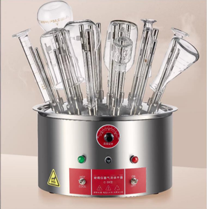 Secador de aire para vidrio, tubos de ensayo, baldeas, vasos de precipitados, secado de agua, acero inoxidable, uso en laboratorio - Product Image 1