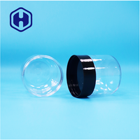 Nouveau design – Bocaux cylindriques à large ouverture en PET transparent avec couvercles à vis, étanches, sans BPA, de qualité alimentaire, pour le stockage du sucre et des aliments pour bébés