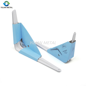 Поставка с фабрики в Китае, металлические треугольные кронштейны для полки, высокое качество, настенный кронштейн - Product Image 3