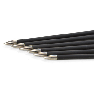Carbon Fiber Arrows 6-Pack 1000-Weight Competition Arrows With 2-Inch Real Feathers For <b>Shooting</b> - Product Image 4