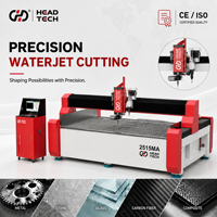 Machine de découpe à jet d'eau CNC haute précision HEAD pour matériaux composites, découpeuse à jet d'eau industrielle série CP-C